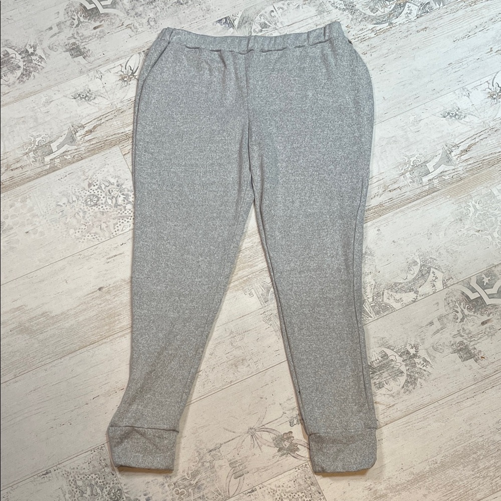 Lucky Brand Light Gray Jogger Lounge Pants Size Large